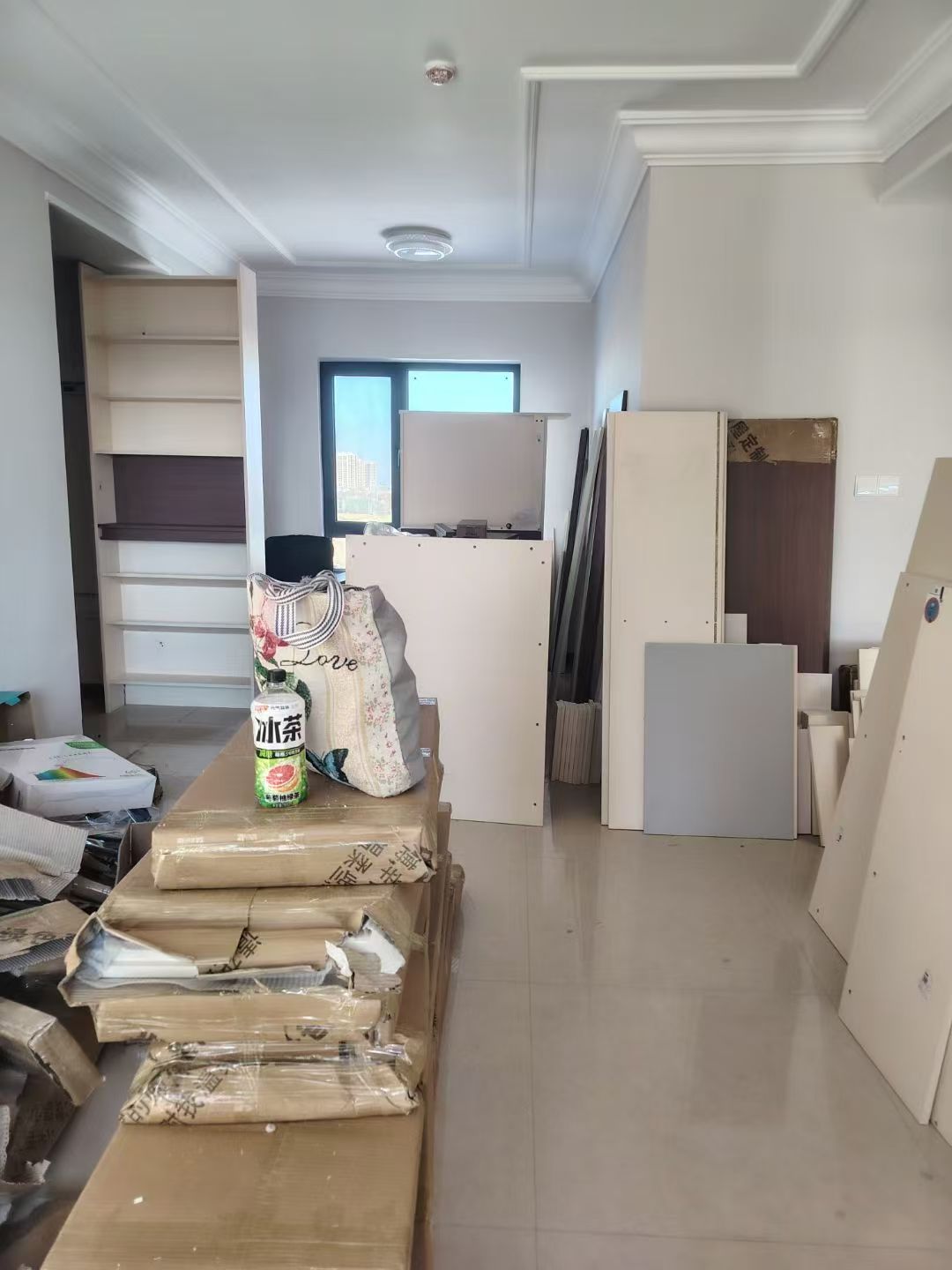 曲凡空间全屋定制实景案例 阳台柜